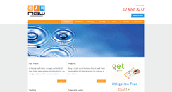 Desktop Screenshot of naturalgasandwater.com.au